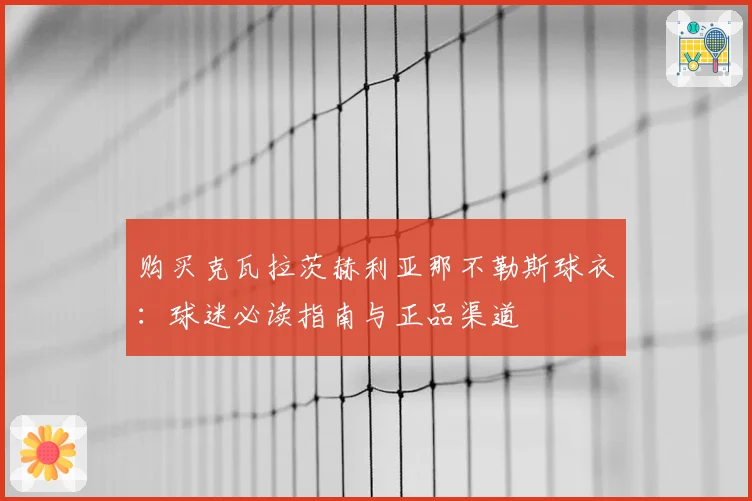 购买克瓦拉茨赫利亚那不勒斯球衣：球迷必读指南与正品渠道